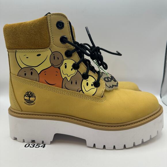 RARE TIMBERLAND Women's 9 Shades of Happiness WP Boot - Picture 3 of 6